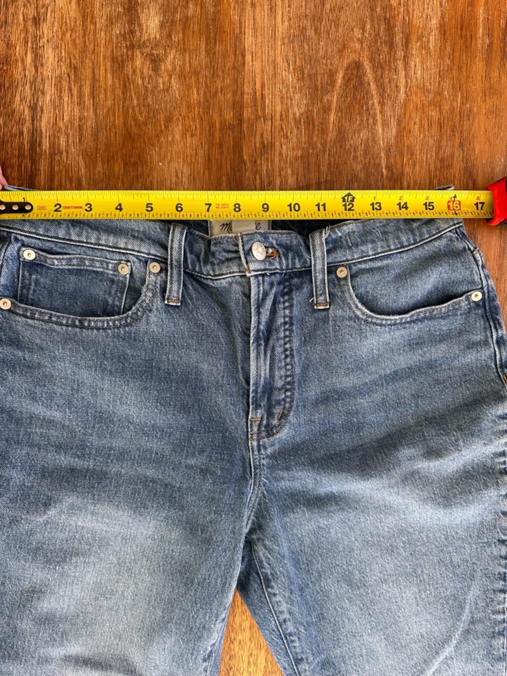 Madewell The Perfect Vintage Jean, High Rise medium wash, 30 petite - Picture 5 of 7